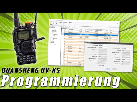 Quansheng UV-K5 📱 Programmierung